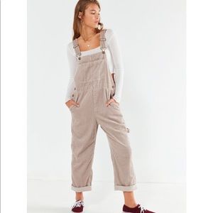 BDG Relaxed-Fit Corduroy Overalls M